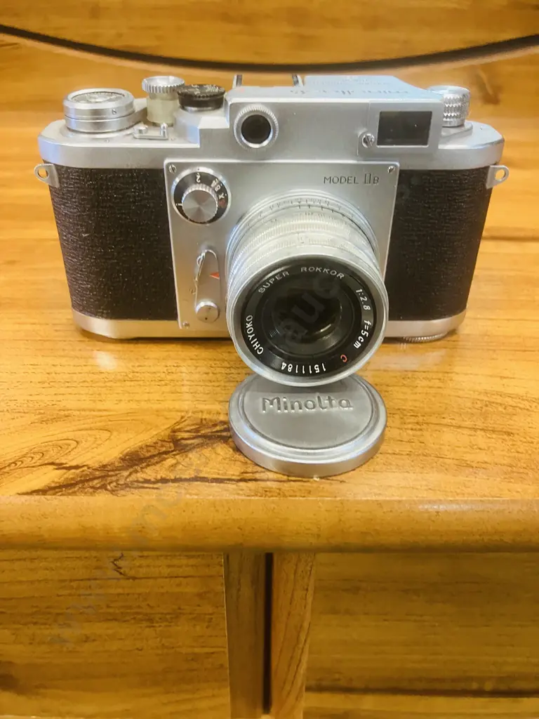 Minolta-35 (Model-IIB) Japan 1958 (#109302) With Chiyoko Super Rokkor 1:2.8 f=5cm C Leica Thread Mount Lens (#1511184) Image 1++
