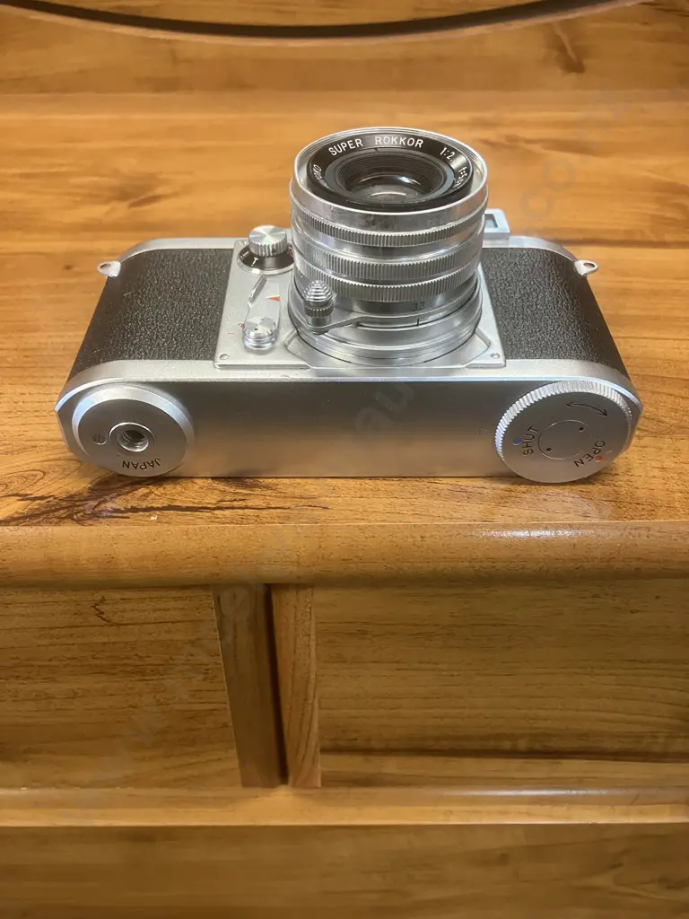 Minolta-35 (Model-IIB) Japan 1958 (#109302) With Chiyoko Super Rokkor 1:2.8 f=5cm C Leica Thread Mount Lens (#1511184) Image 1++