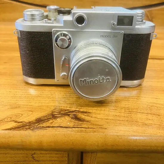 Minolta-35 (Model-IIB) Japan 1958 (#109302) With Chiyoko Super Rokkor 1:2.8 f=5cm C Leica Thread Mount Lens (#1511184)