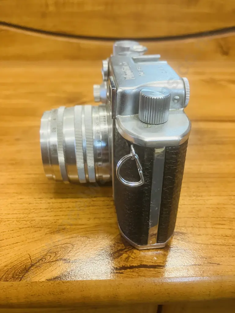 Minolta-35 (Model-F) Rangefinder Camera Japan 1952 (#21589) With Canon Serenar 50mm f/1.8 Leica Thread Mount Lens #59729 Image 1++