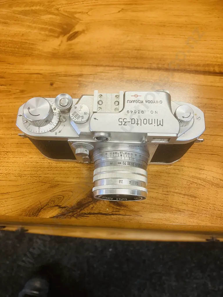 Minolta-35 (Model-II) Version 2 Japan 1955 (#93649) Chiyoko Super Rokkor 1:2.8 f=5cm C LTM Lens (#1507938) Image 1++