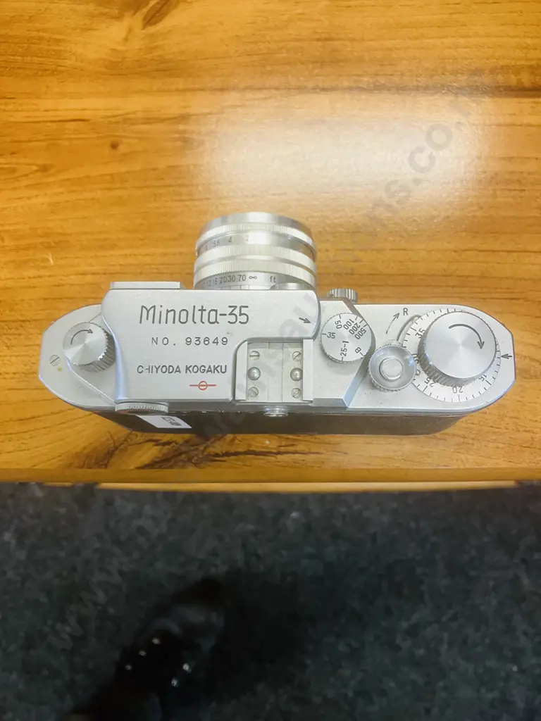 Minolta-35 (Model-II) Version 2 Japan 1955 (#93649) Chiyoko Super Rokkor 1:2.8 f=5cm C LTM Lens (#1507938) Image 1++