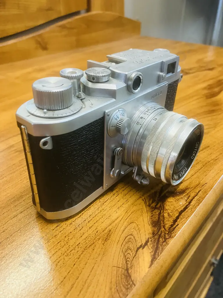 Minolta-35 (Model-II) Version 2 Japan 1955 (#93649) Chiyoko Super Rokkor 1:2.8 f=5cm C LTM Lens (#1507938) Image 1++