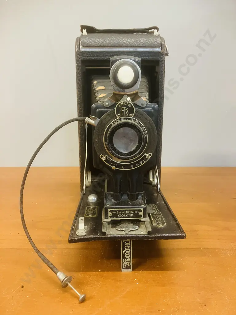 Antique 1920s No. 3-A Autographic Kodak Junior Model-A With f7.7 Kodak Anastigmat #13460 Image 1++