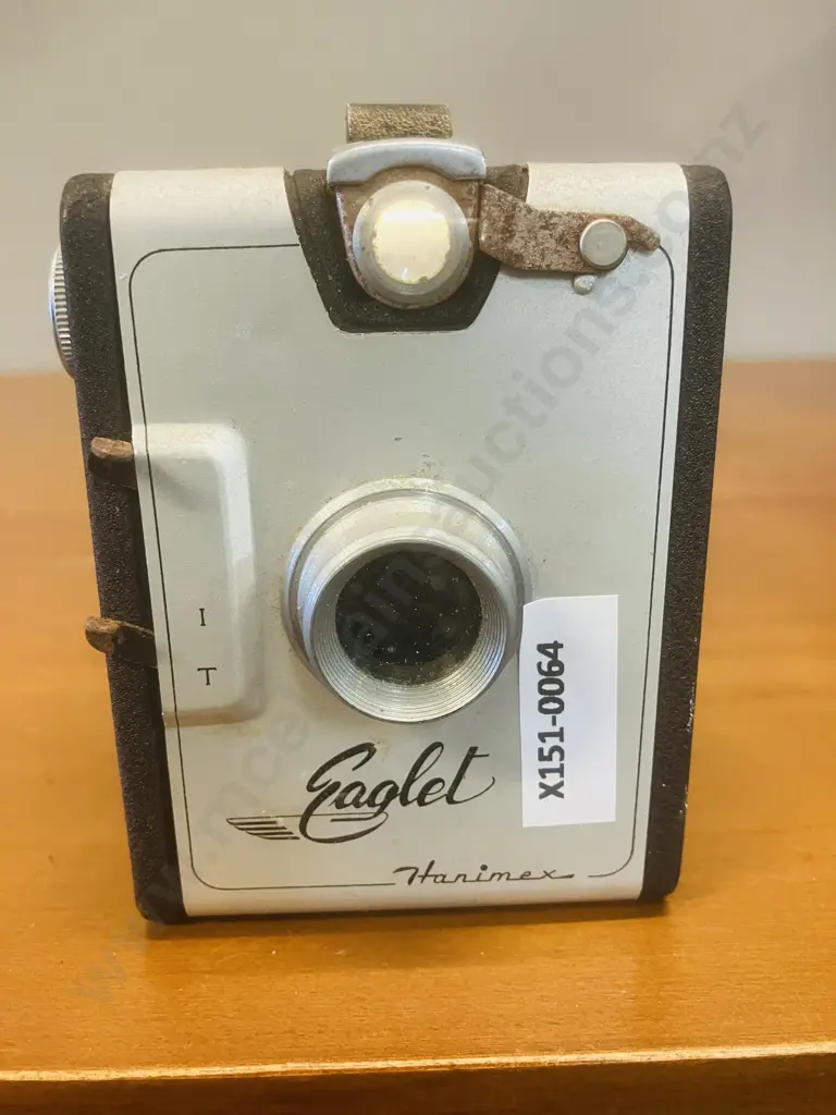 Rare Vintage Fototecnica Eaglet for Hanimex Box Camera c1950s. Made in Italy. Image 1++