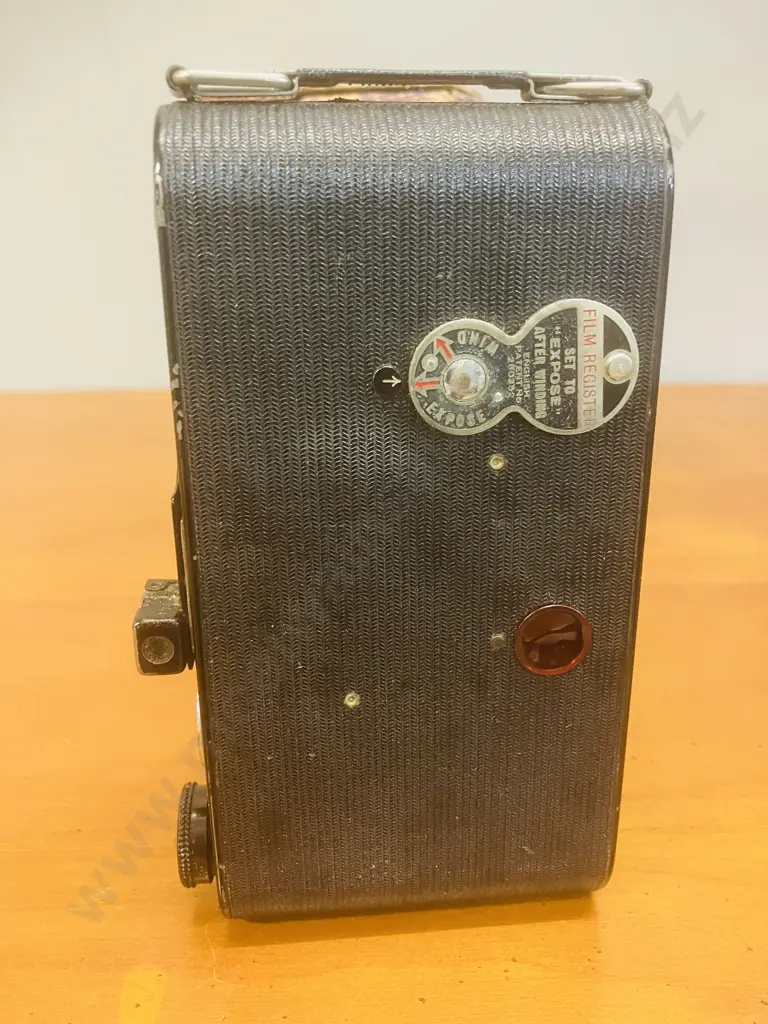 1936 Ensign Selfix "20" Camera f7.7 105 mm Ensar, Model S/1 With Original Box. #J16798 Image 1++