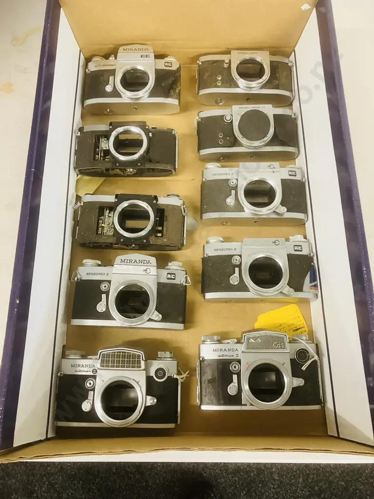 10 x Miranda Camera Bodies (As Found Condition) Image 1++