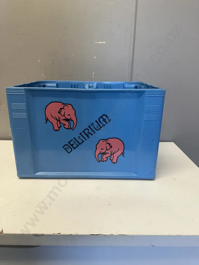 Vintage Mancave Delirium Belgian Plastic Empty Crate  Image 1++