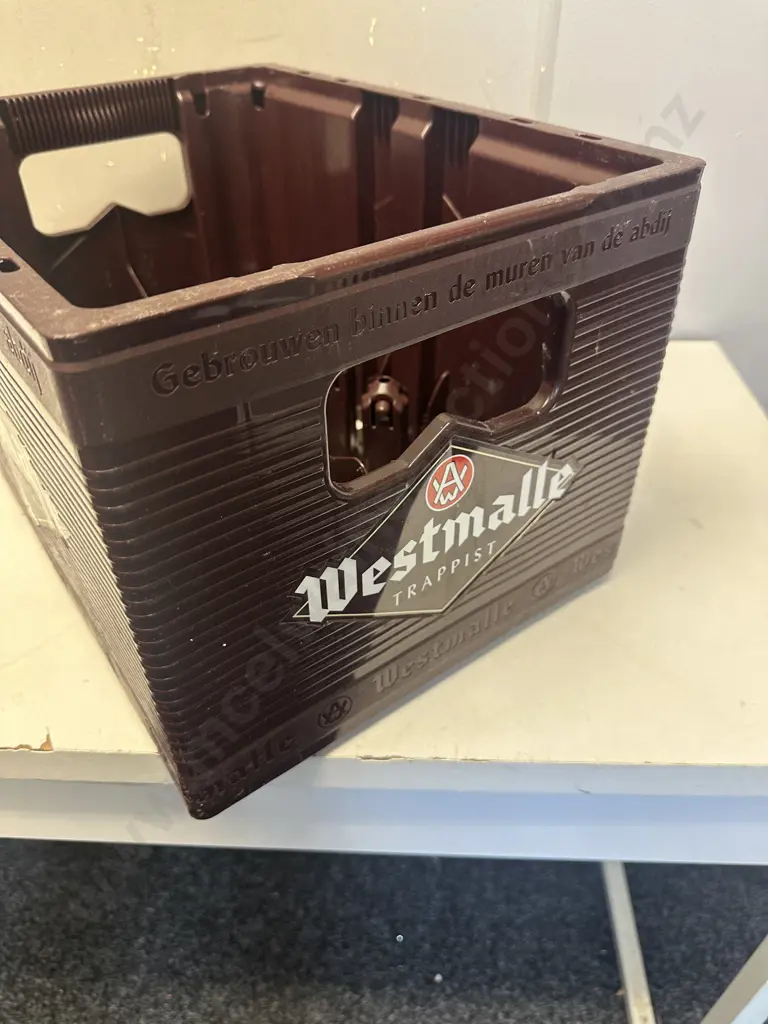 Vintage Mancave Westmalle Trappist Plastic Empty Crate  Image 1++