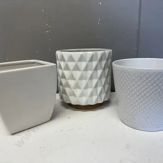 Assorted Planter Pots