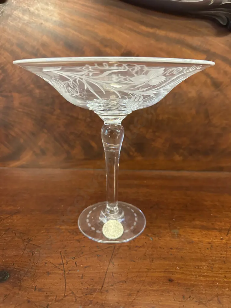 Webb Corbett Crystal Tassa H18cm. Image 1++