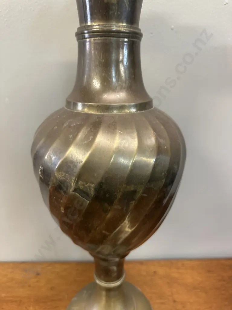 Vintage Brass Vase H50cm. Image 1++