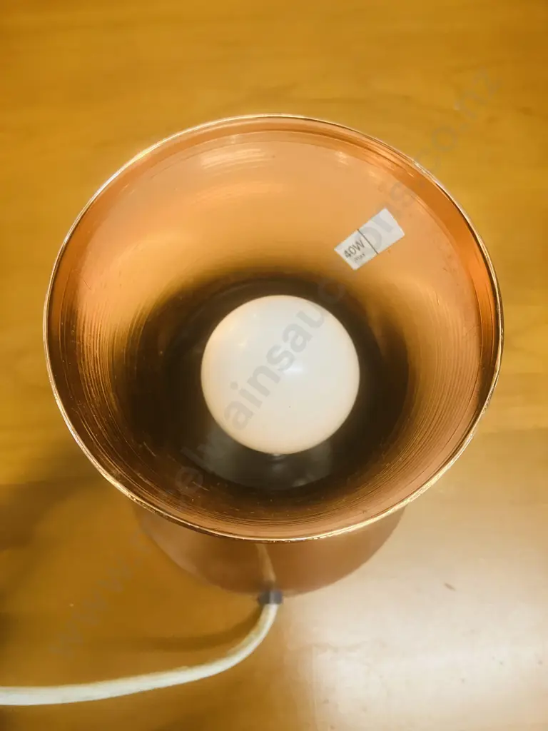 Vintage Crestworth Mathmos Astro Lava Lamp With Copper Base & Cap. H44cm Image 1++