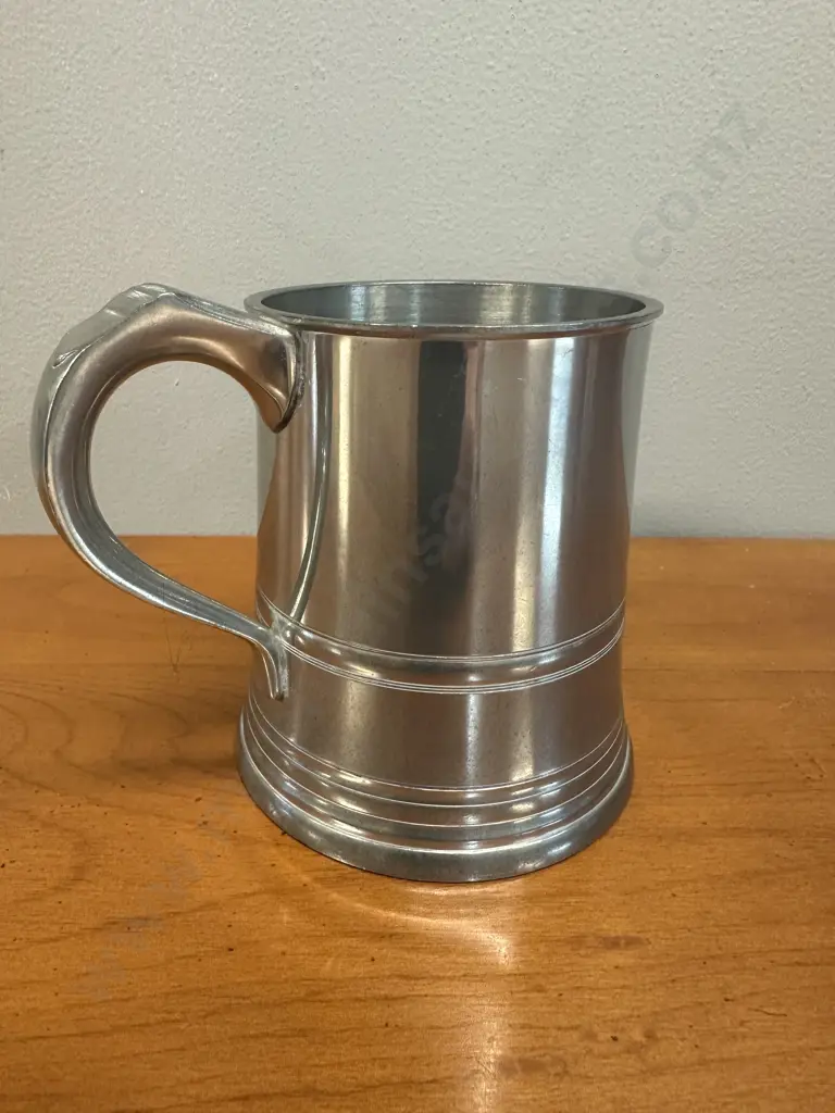 James Yates Pewter Beer Mug Image 1++