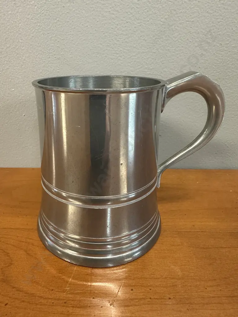 James Yates Pewter Beer Mug Image 1++