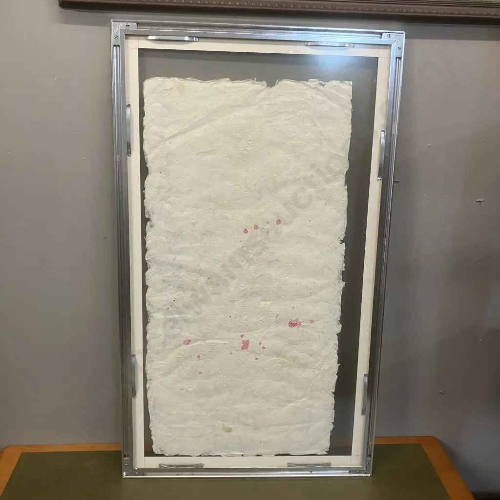 Large Framed Pressed Flower Art. 83 x 48.5cm Image 1++