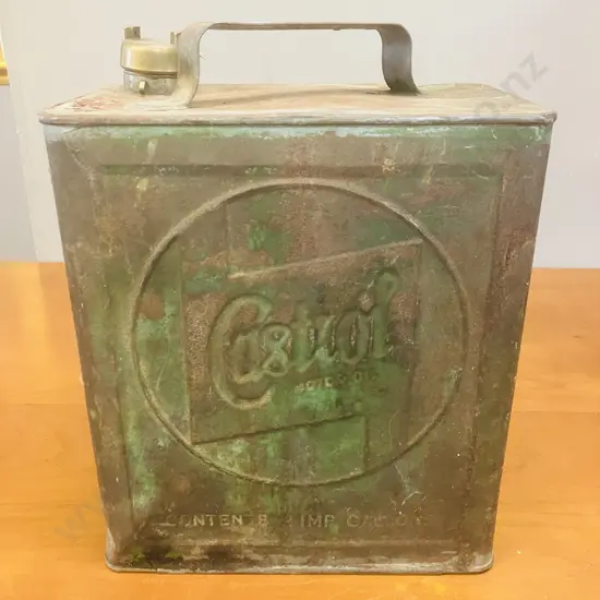 Vintage "Castrol" Motor Oil Can - 2 Imp Gallons