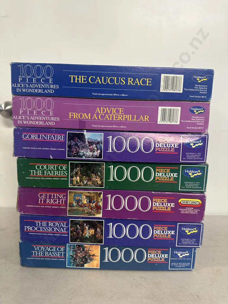 Assorted Jigsaw Puzzles x 7 Image 1++