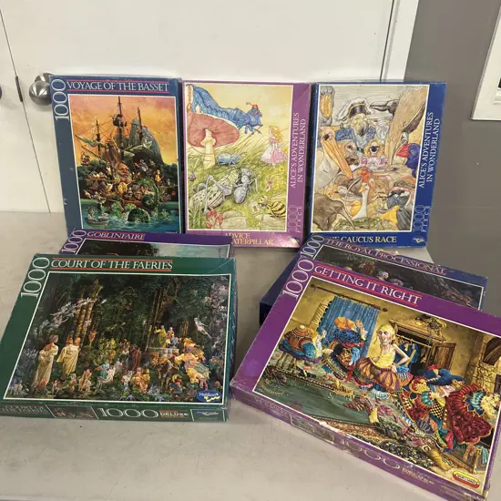 Assorted Jigsaw Puzzles x 7