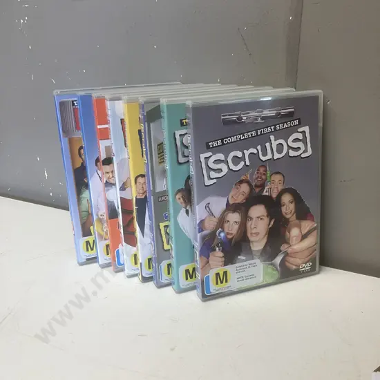 Scrubs DVDs Season 1 to Season 8