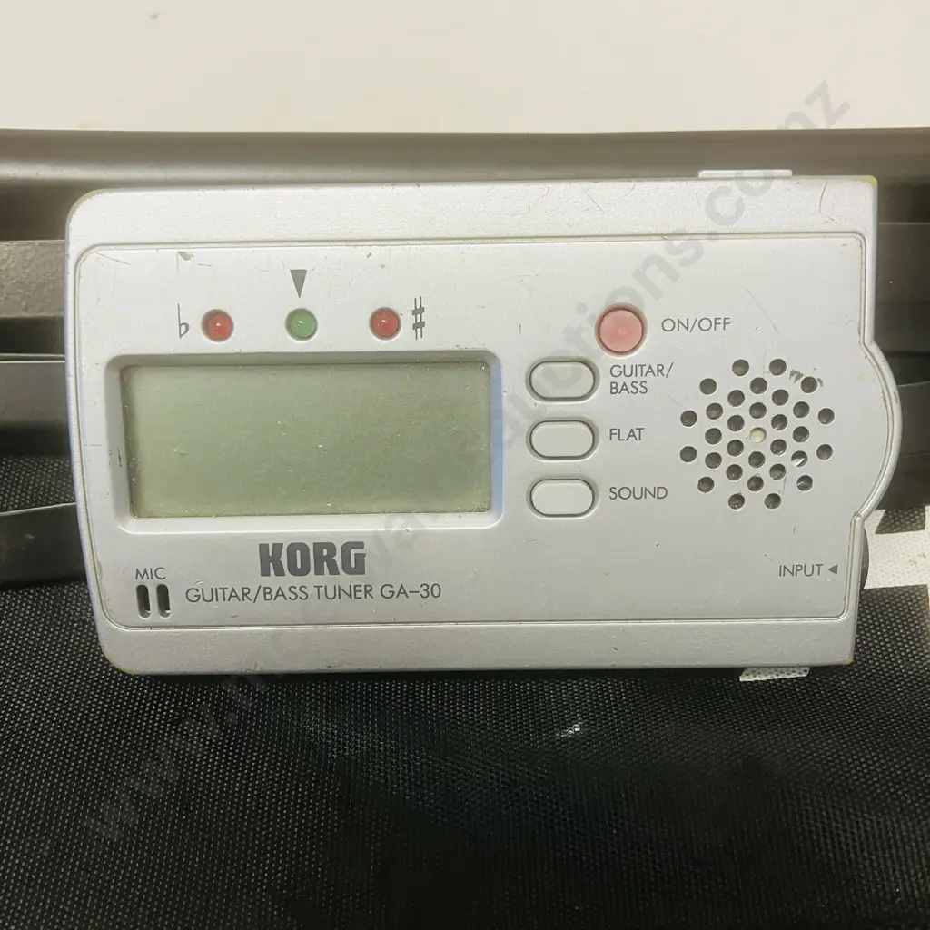 Foldup Music Stands & KORG Guitar / Bass Tuner GA-30 Image 1++