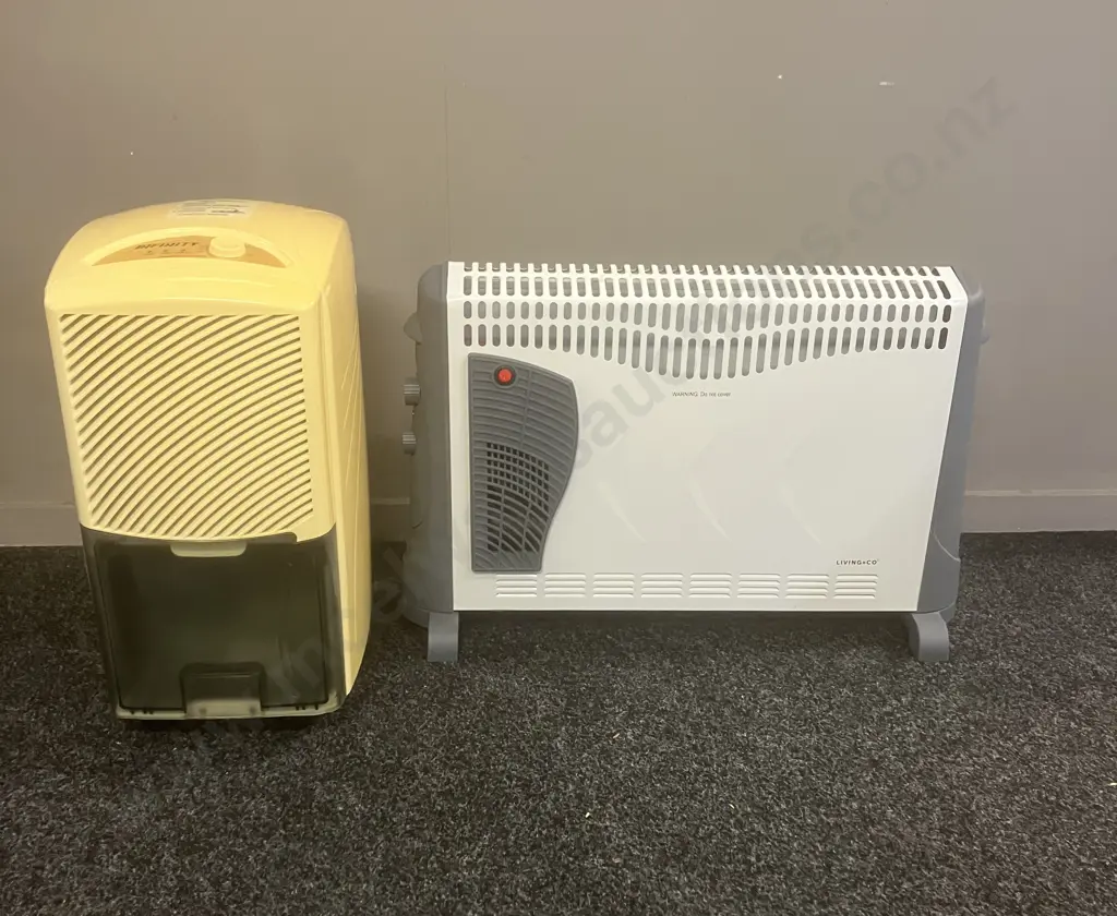 Living & Co Heater Model LCH750W & Infinity Dehumidifier IDH2000 Image 1++