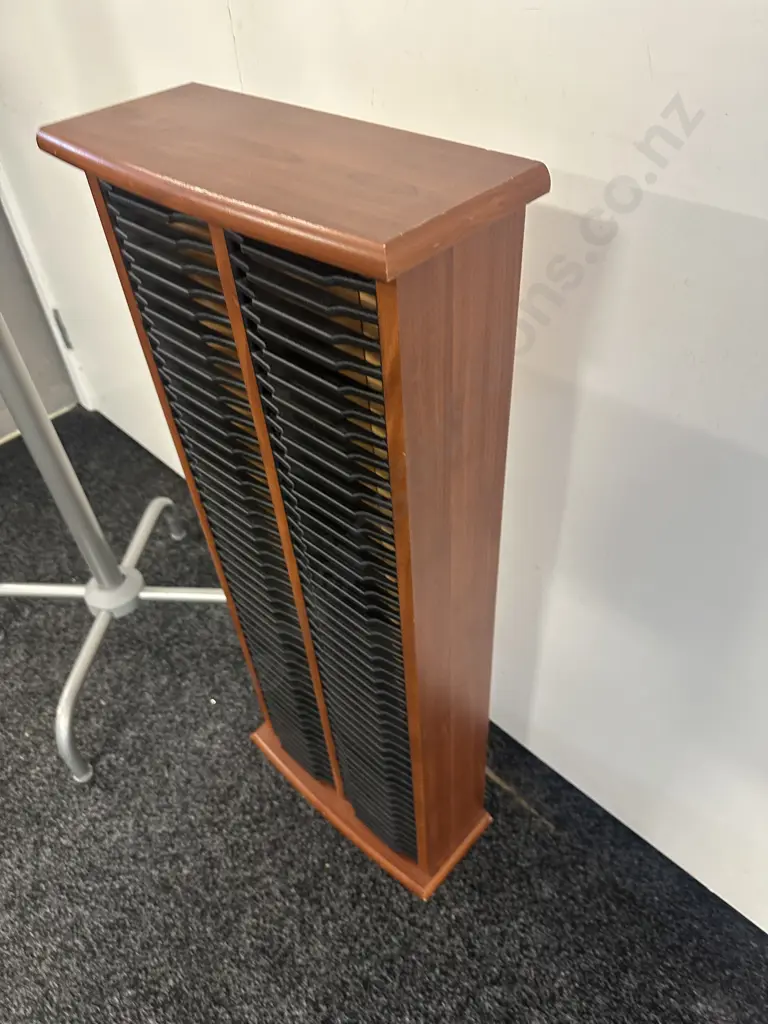 Free Standing Coat Stand & CD Rack H84,W34,D15cm. Image 1++