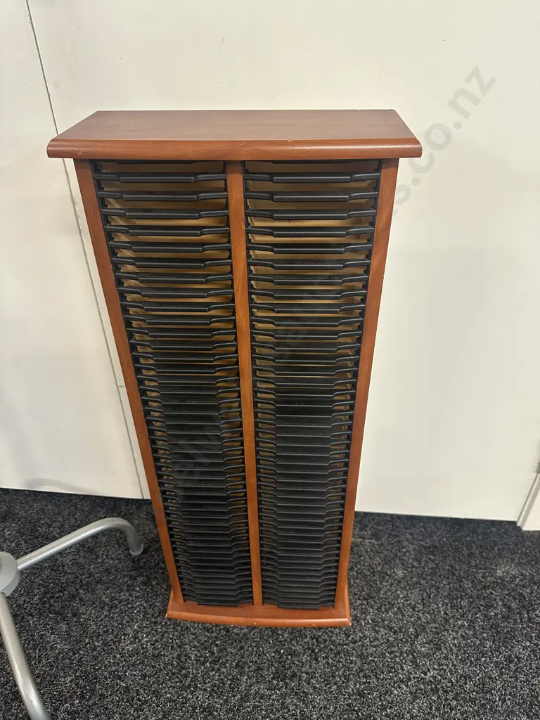 Free Standing Coat Stand & CD Rack H84,W34,D15cm. Image 1++