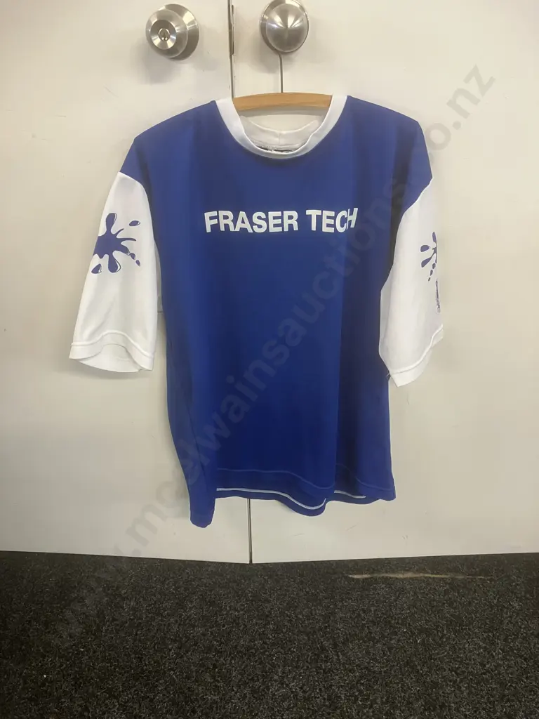 Fraser Tech Sports Club New Zealand Con Quest Jersey. Sz XXL. #13 Image 1++