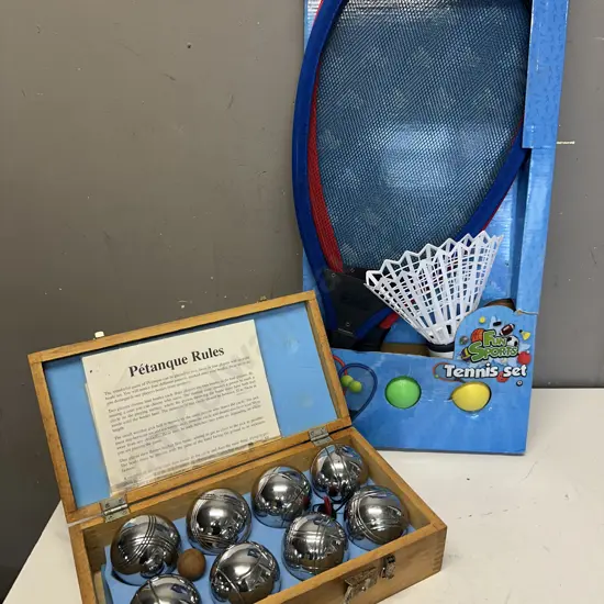 Petangue & Fun Sports Tennis Set