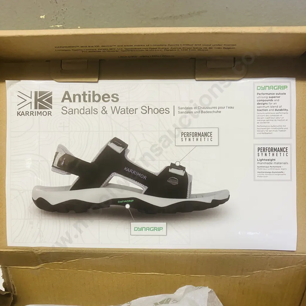 Karrimor Sandals Antibes Black Outdoor Lds00 Womans UK3 Image 1++