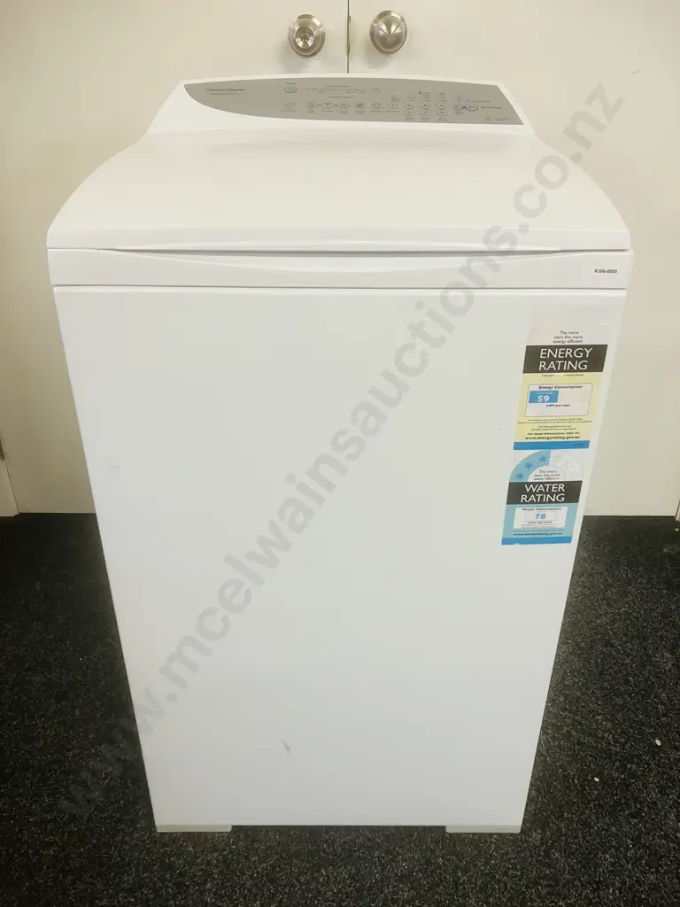 Fisher & Paykel WashSmart 5.5Kg Top Loader Washing Machine Model WA55T56GW1, #ULG609898 Image 1++