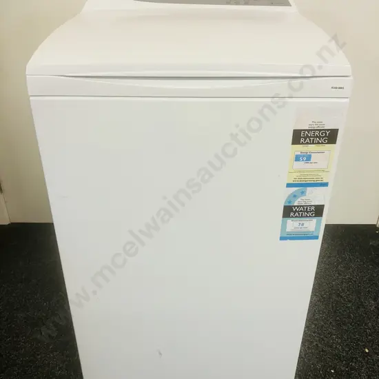 Fisher & Paykel WashSmart 5.5Kg Top Loader Washing Machine Model WA55T56GW1, #ULG609898