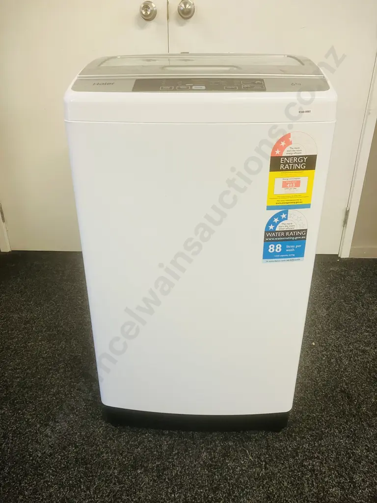 Haier 6Kg Top Loader Washing Machine HWT60FBW3 Image 1++