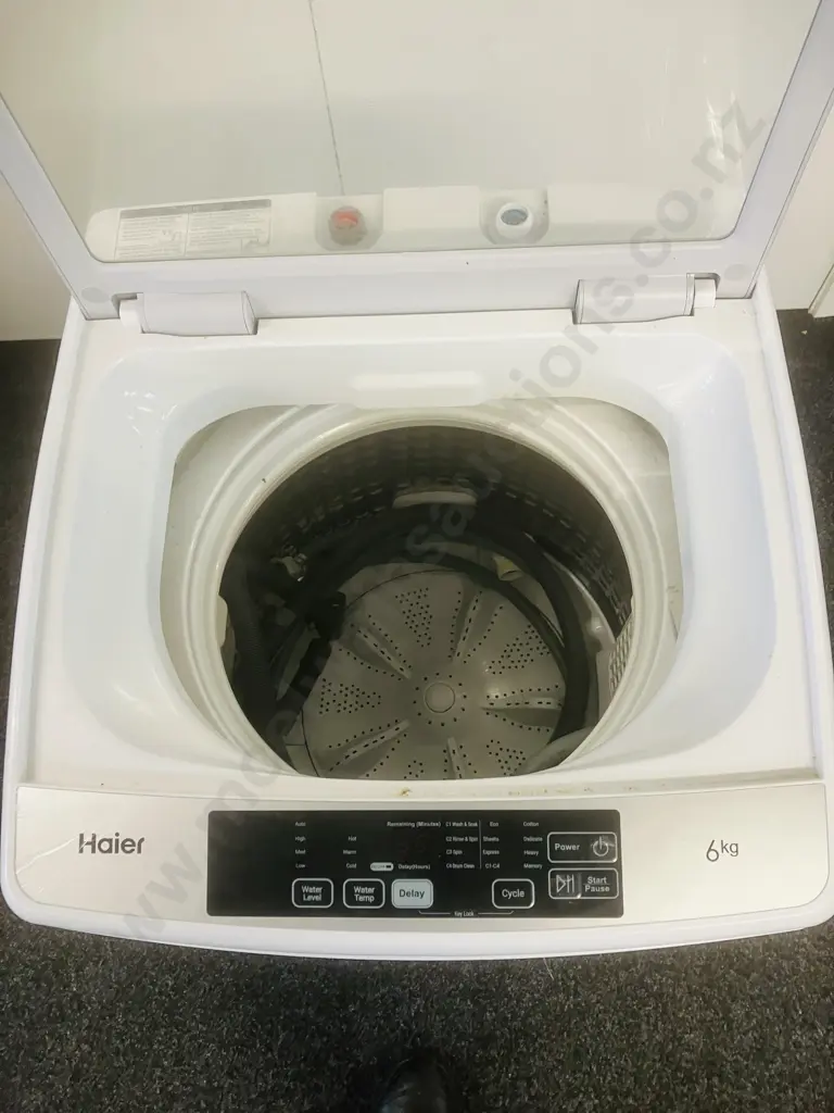 Haier 6Kg Top Loader Washing Machine HWT60FBW3 Image 1++