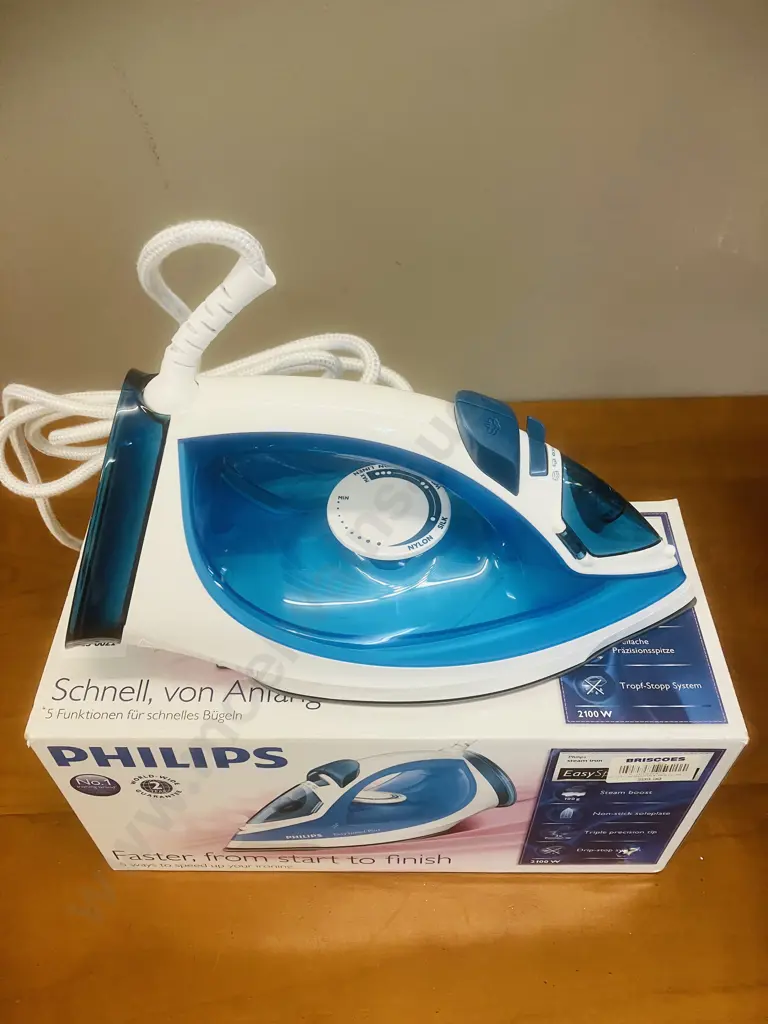 Phillips Steam Iron - Easy Speed Plus (Unused) Image 1++