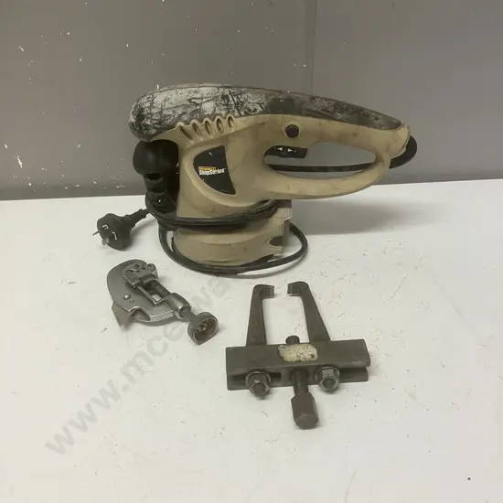 Vintage Fuller Pipe Tubing Cutter, Gear Puller, Rockwell Shop Series RS4200 Sander