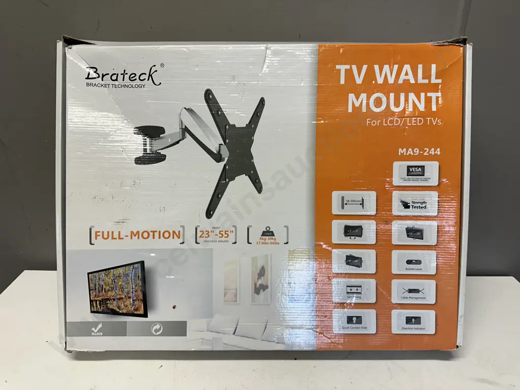 Bracteck TV Wall Mount For LCD/LED TVs Model MA9-244 Image 1++