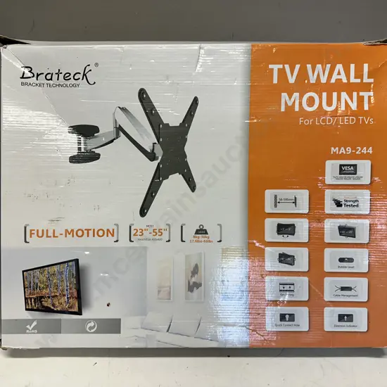 Bracteck TV Wall Mount For LCD/LED TVs Model MA9-244
