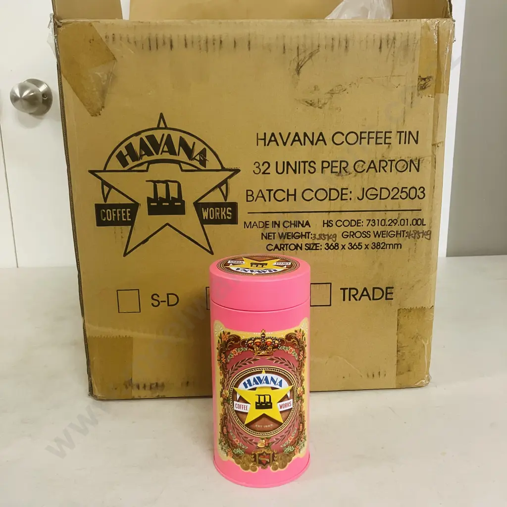 Havana Coffee Works Coffee Tin - Box of 32 Image 1++