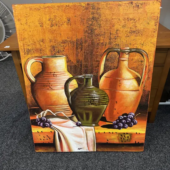 Picture On Canvas Still Life H100x80cm.