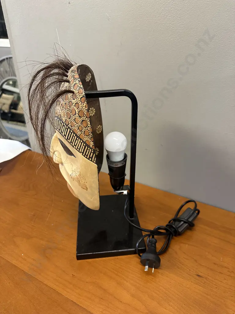 Mask Table Lamp H37cm. Image 1++