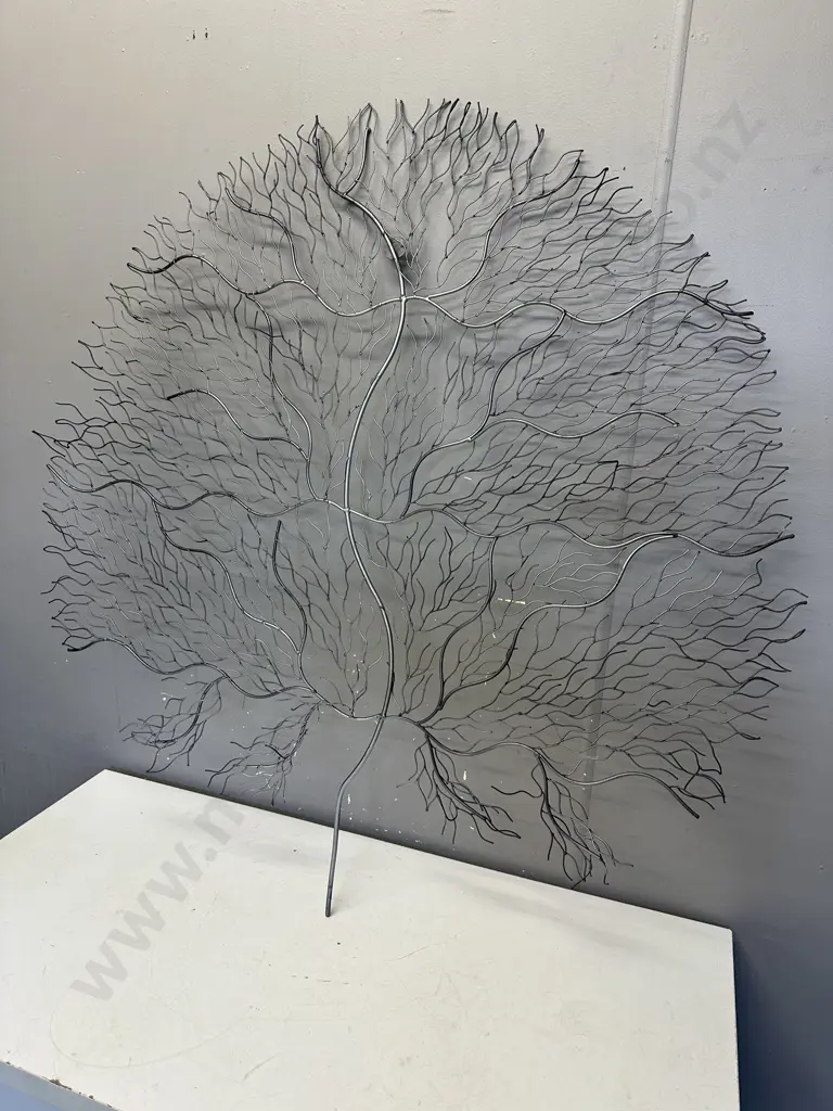 Decorative Tree Of Life Wire Wall Art H103,W95cm. Image 1++