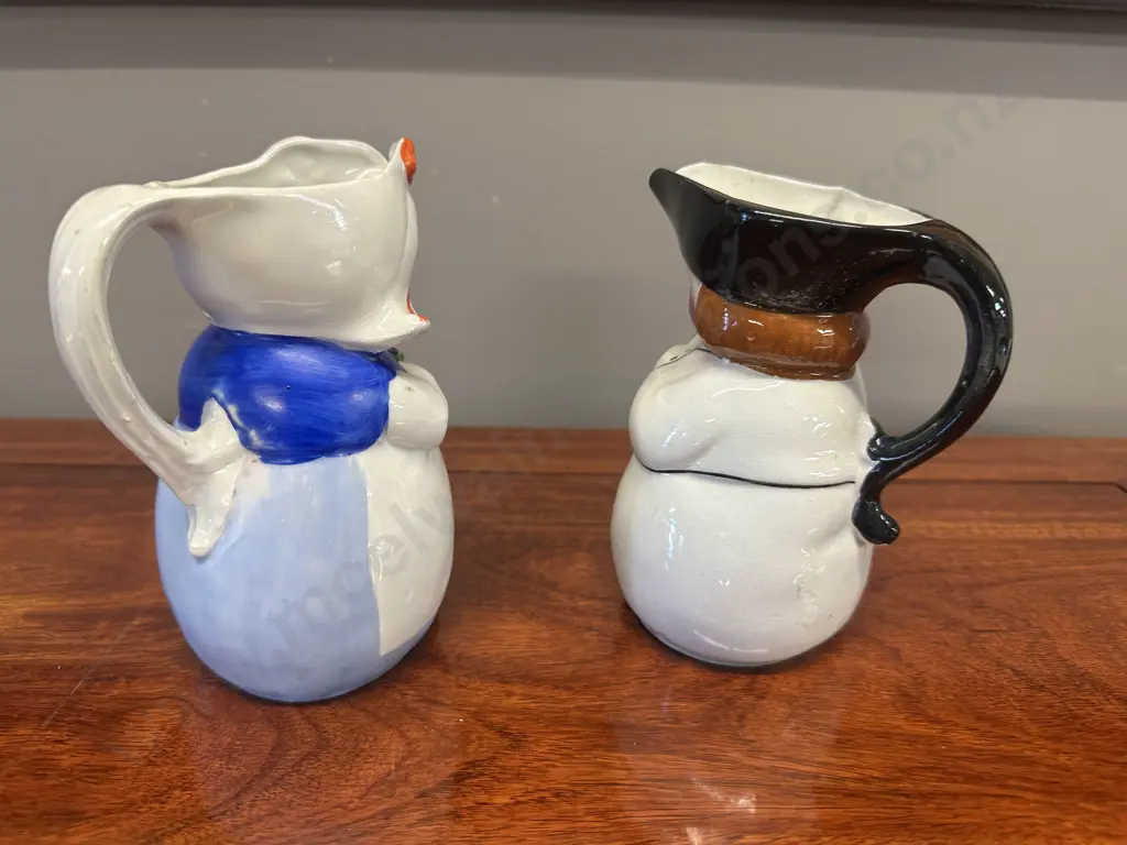 Vintage Kitsch Style Dutch Girl Creamer & Toby Jug Image 1++