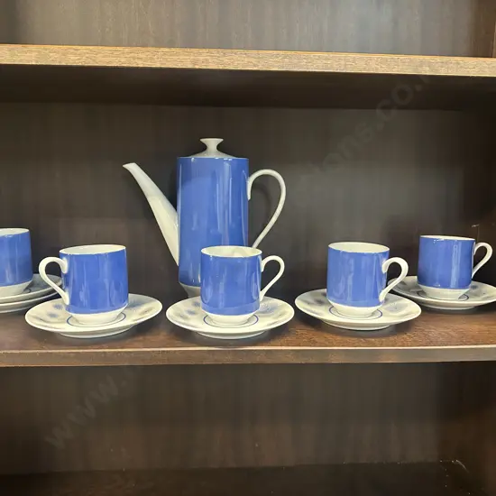 Mikasa Eclipse Teaware Items Including Duos x 5 & Spare Saucers