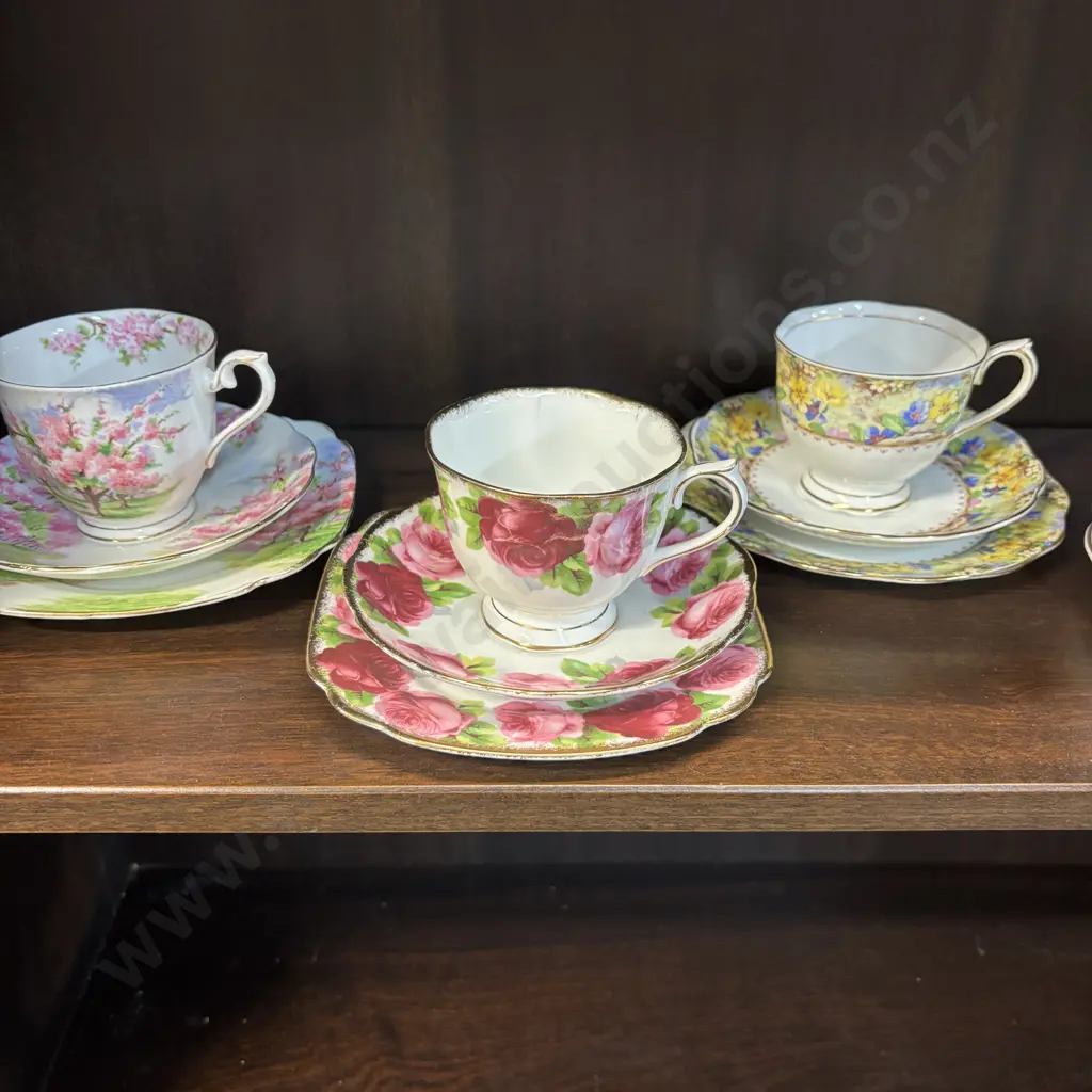 Assorted Vintage Royal Albert Trios Image 1++