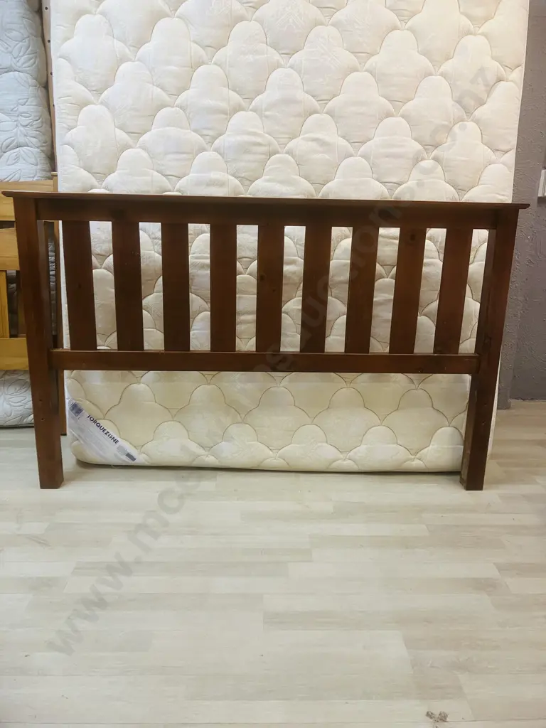 Wooden Slatted Headboard, 105 x 169.5cm Image 1++