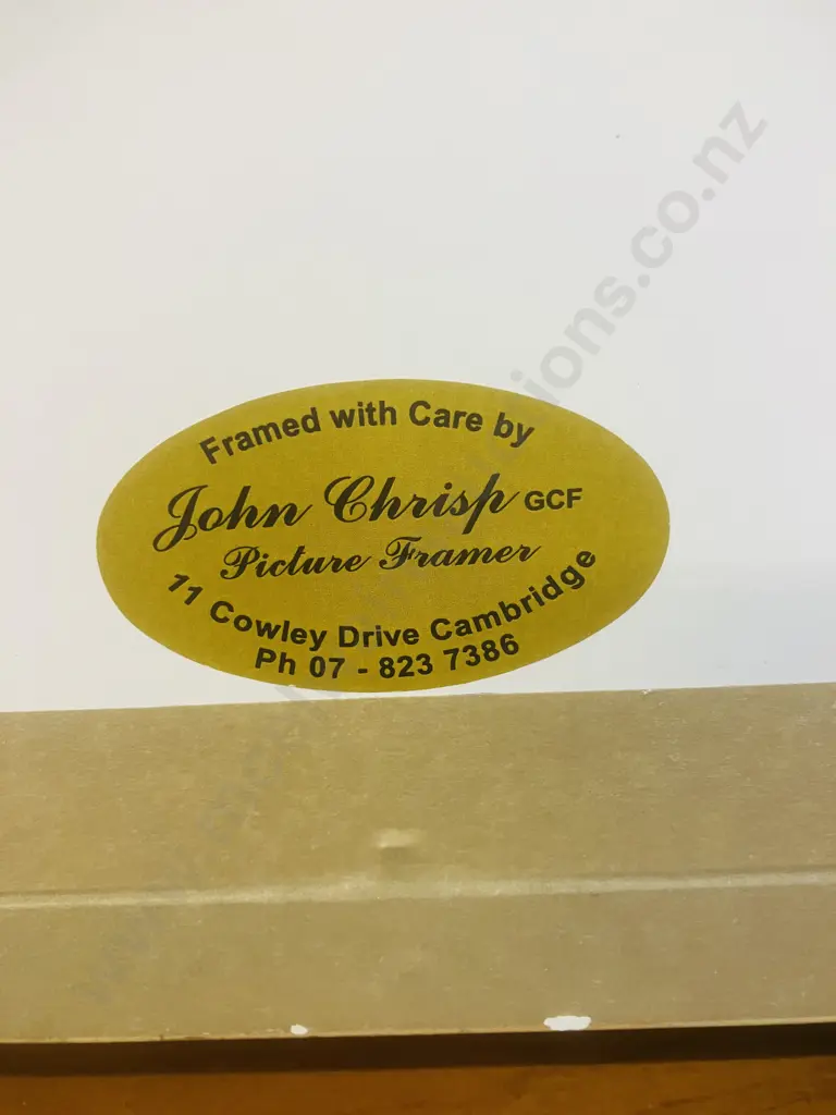 Rare 'On The Wallaby Track' by Frederick McCubbin Handwoven Tapestry Wall Art. Framed With Conservation Glass. 67 x 96cm Image 1++