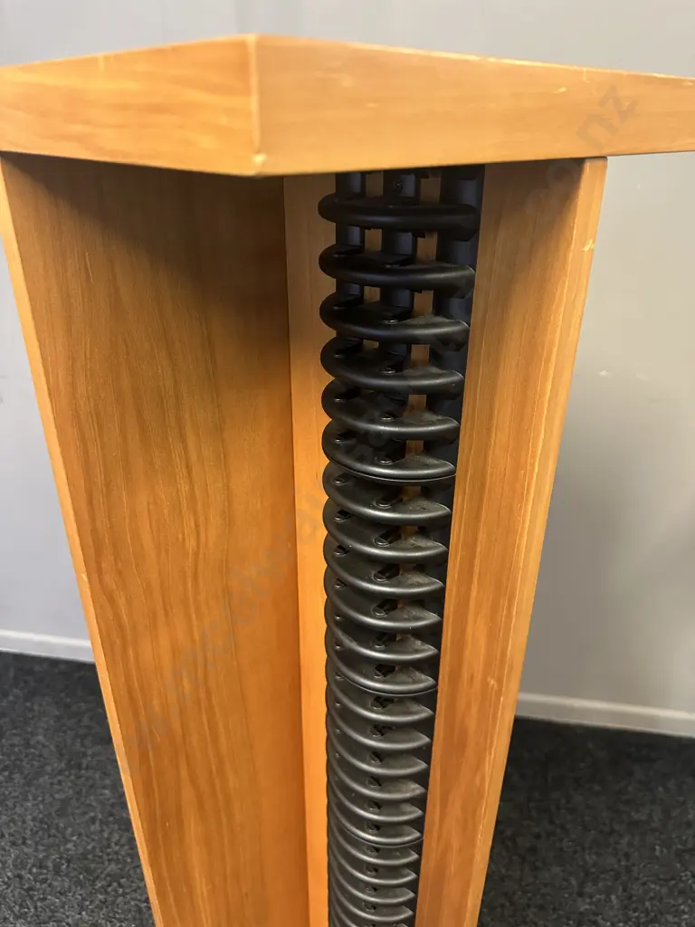 Danske Mobler Solid Rimu CD & DVD Revolving Storage Tower - 168. 122 x 34.5cm Image 1++