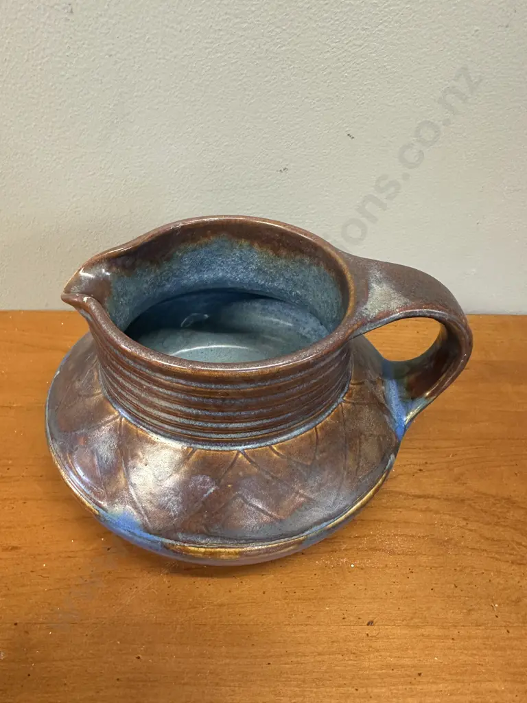 Bourne Denby Pottery Jug Two Toned Signed Dorothy Ware  Image 1++